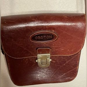 Oroton. Australian Handcrafted Leather Shoulder Bag